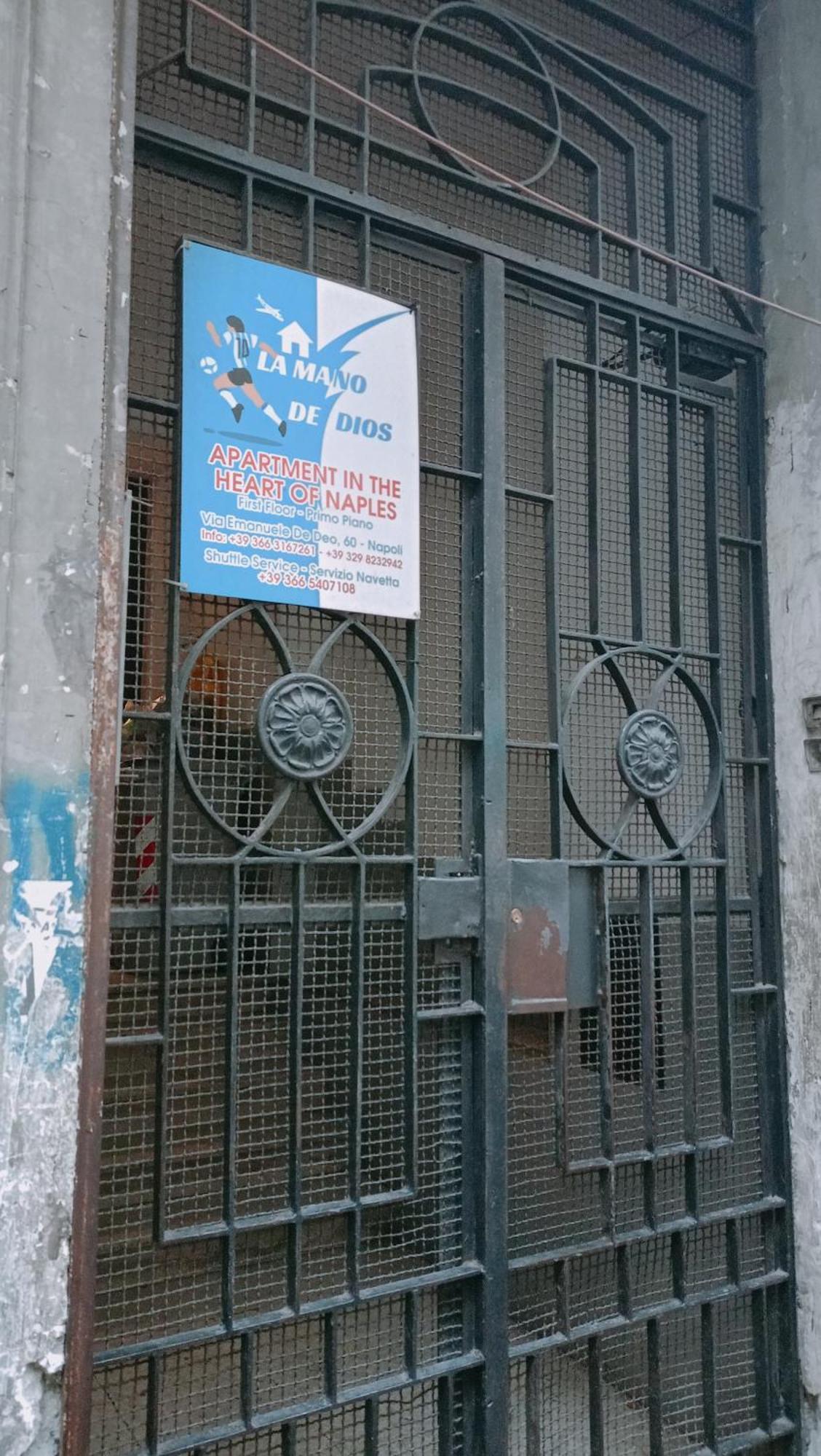 La Mano De Dios Apartment Napoli Exterior foto